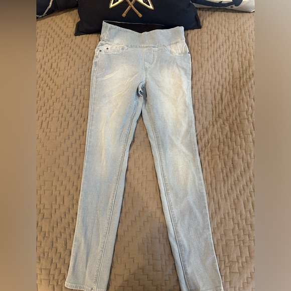 Lori Felt Elastic High Waist Skinny Jeans - Picture 1 of 5